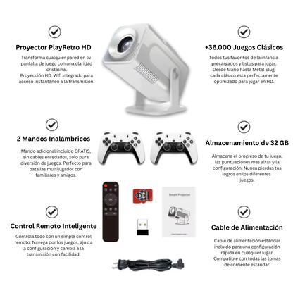 PlayRetro™ Consola Retro con +36.000 Juegos